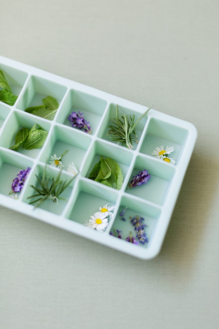 DIY Blüten-Eiswürfel & Rezepte für Sommercocktails