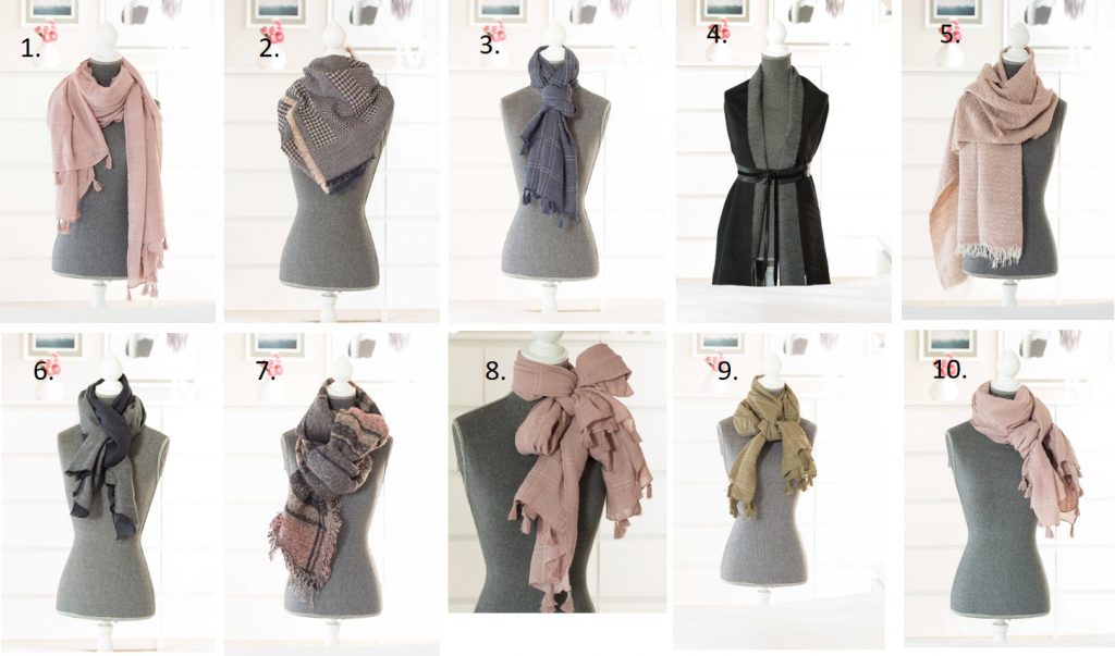 10 Arten einen Schal zu tragen_by Depot